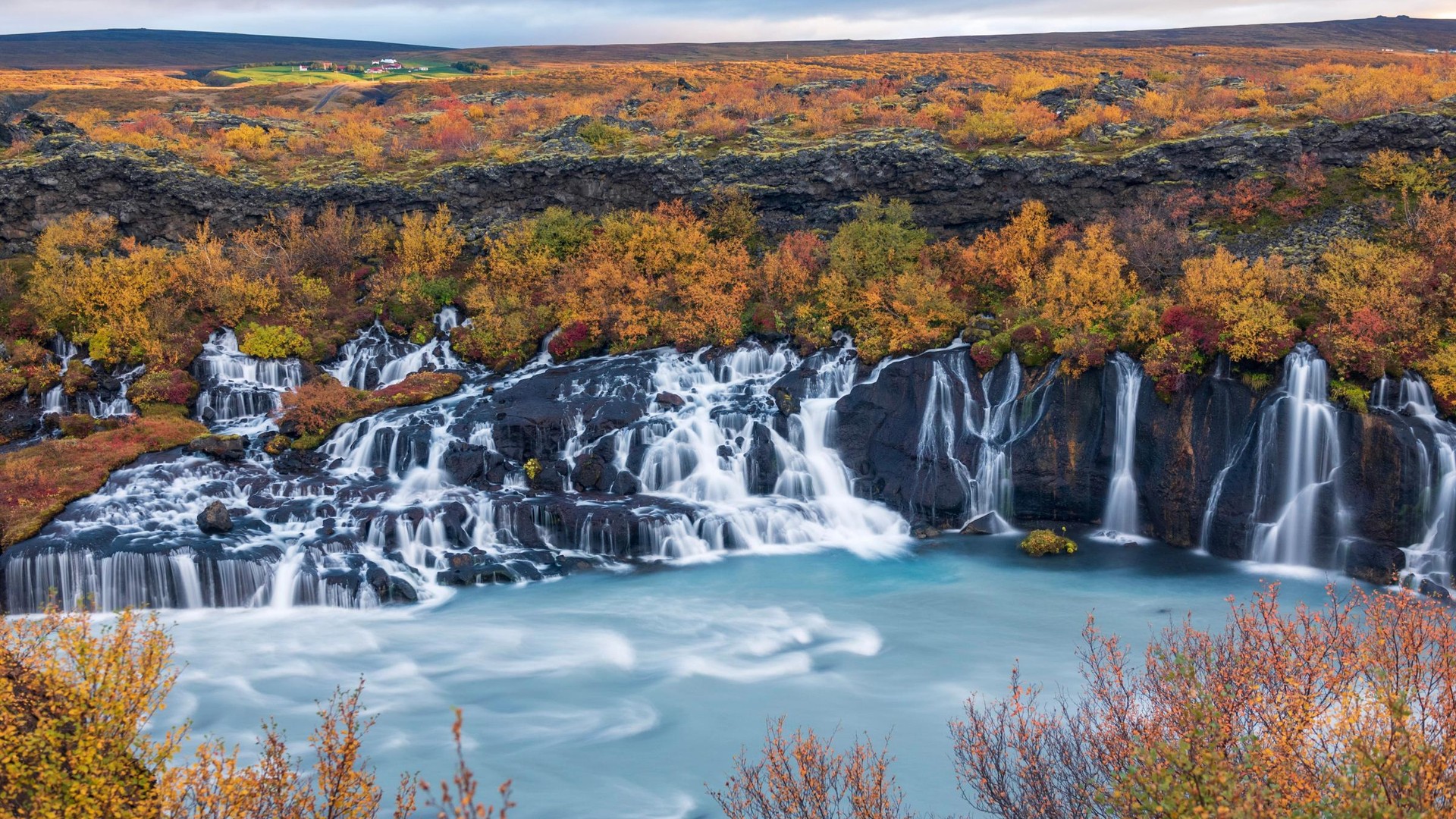 Hraunfossar